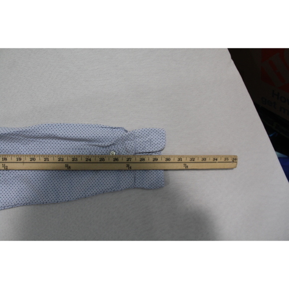 Gap Women Blue Polka Dot Button Down Shirt Long Sleeve Size Small - Picture 6 of 7